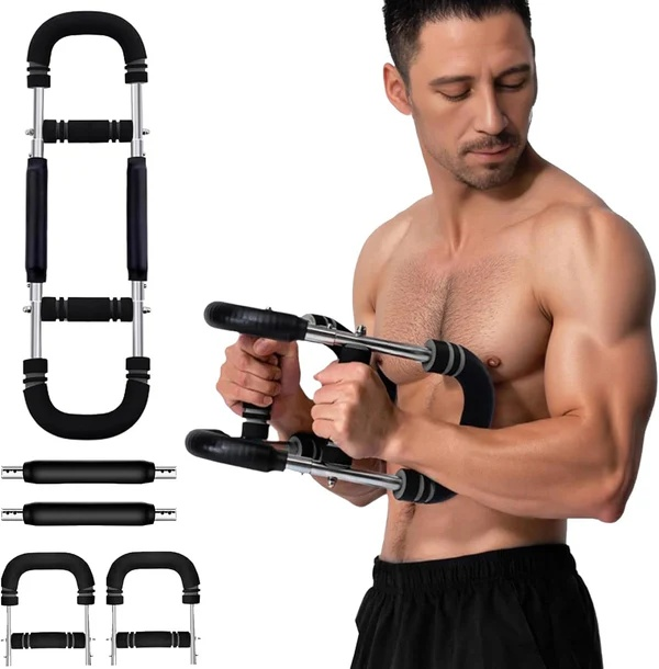 Arm Twist Trainer, Adjustable Arm Twist Chest Exerciser for Strengthening Upper Body Muscles