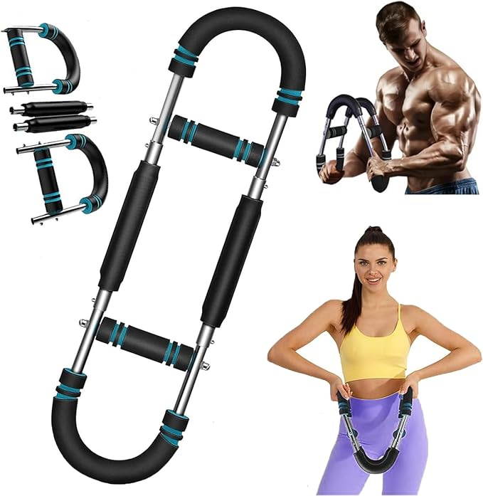 Arm Twist Trainer, Adjustable Arm Twist Chest Exerciser for Strengthening Upper Body Muscles