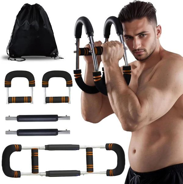 Arm Twist Trainer, Adjustable Arm Twist Chest Exerciser for Strengthening Upper Body Muscles