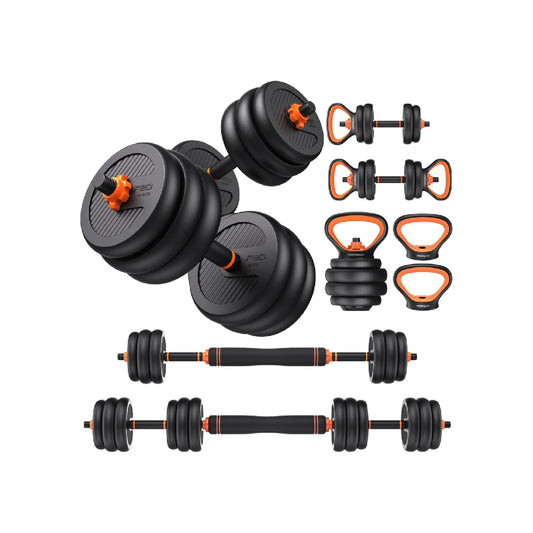 FEIERDUN Adjustable Dumbbells, 20/30/40/45/70/90 lb Free Weight Set with Connector