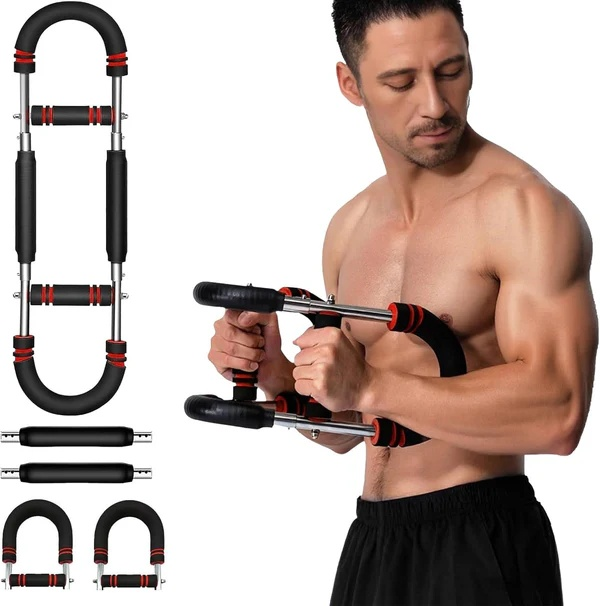Arm Twist Trainer, Adjustable Arm Twist Chest Exerciser for Strengthening Upper Body Muscles